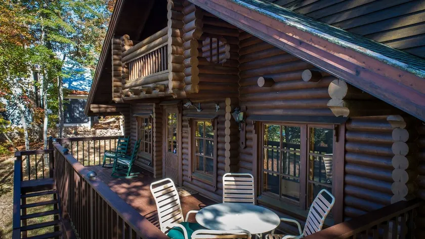 Storybook Alpine Log Cabin - Image 1