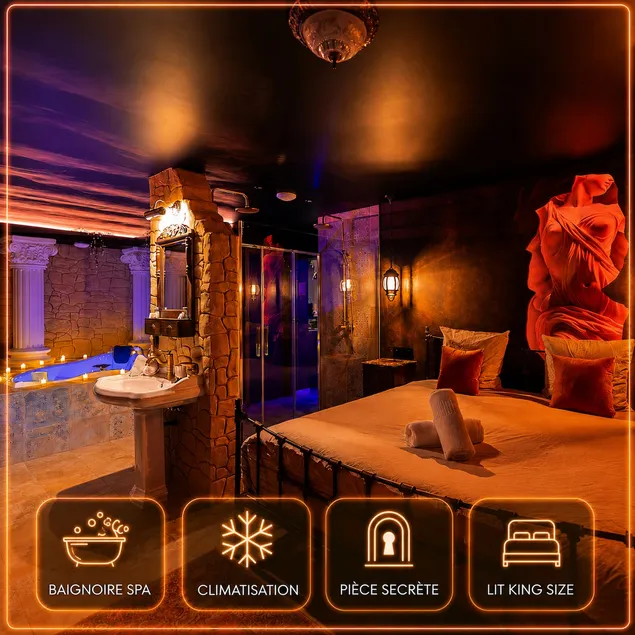 La Suite de Vénus Love Room Hot Tub Secret Room - Image 1