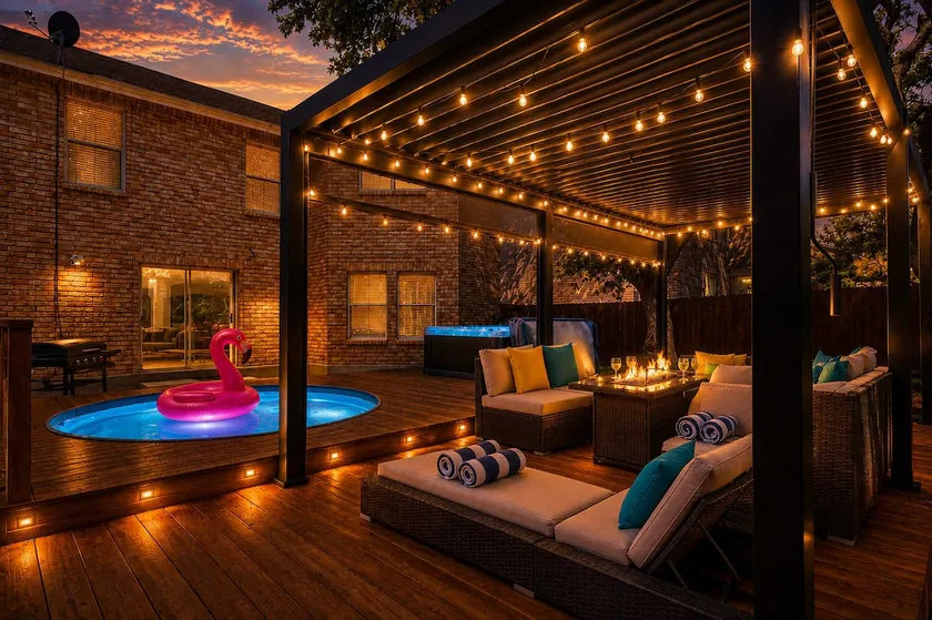 Stone Oak #1 Group Stay! + Hot Tub+ Cowboy Pool - Image 1