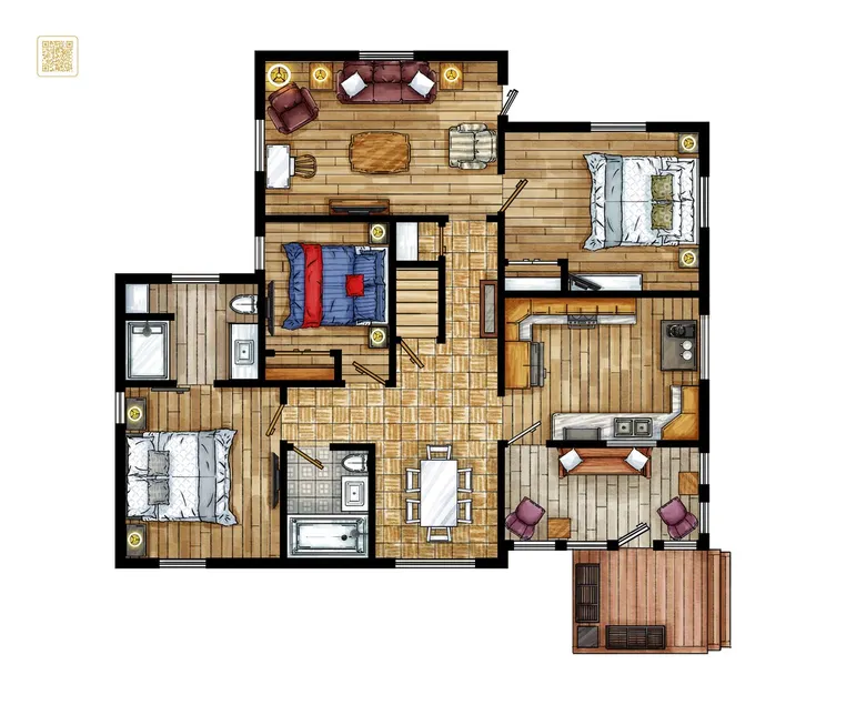 * Near MSU, Lake, Fire pit, Private Backyard. - Image 1
