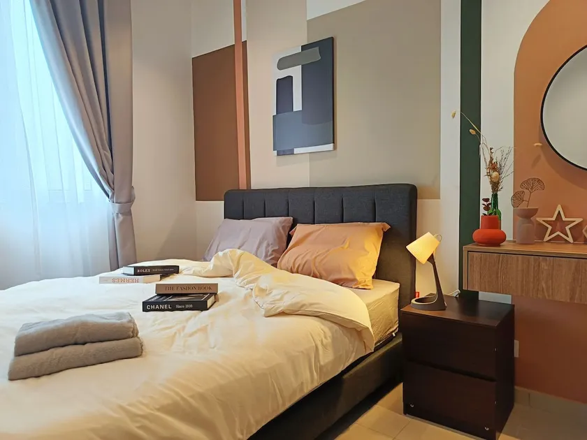 Cozy-Airport-Sepang-3BR-XiamenUni-Mitsui-Wifi-Pool - Image 1
