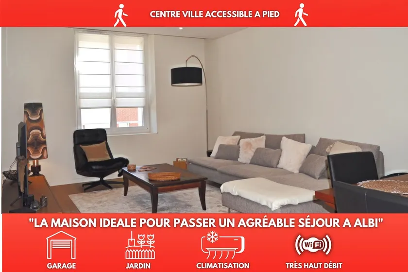 La Pause du Savoir Albigeois - Garage - Climatisation - Centre ville - Image 1