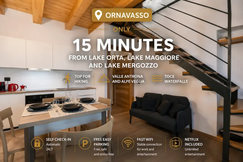 [Lake Orta and Maggiore] Parking and Netflix - Image 1