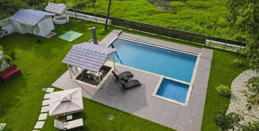 3BHK Luxury Villa | Pvt Pool, Jacuzzi, Gym & Lawn - Image 1