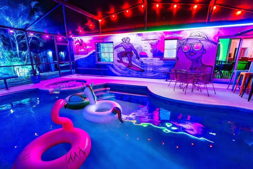 Endless Summer: Pool Hot Tub Kayaks Game Room Dock - Image 1