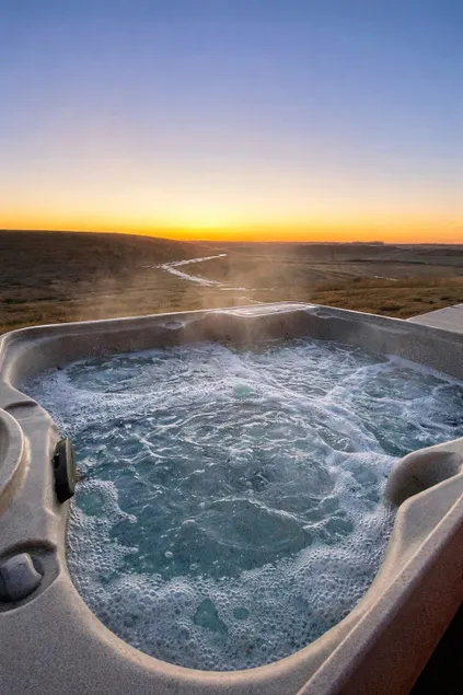 Luxury Prairie Cabin 1 | Hot Tub + Scenic Views - Image 1