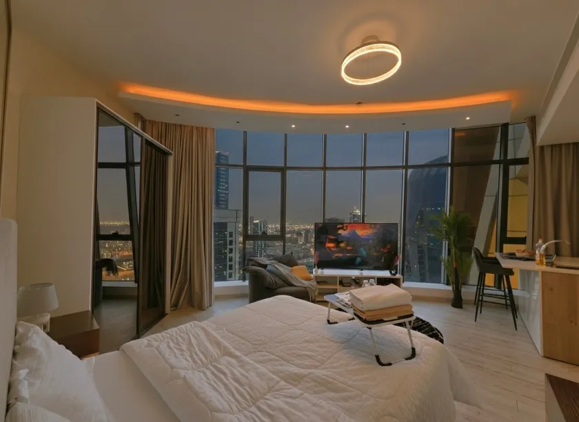 High Floor City View - Studio In Seef Area - Image 1