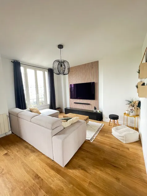 Warm and bright apartment in the center 10' RER - Image 1