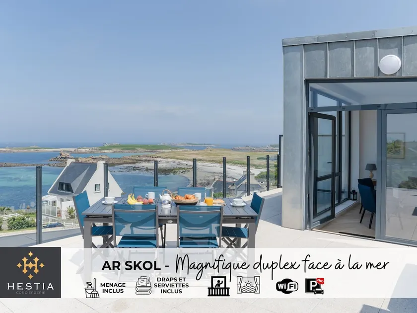 Ar Skol - Magnifique duplex face à la mer - Image 1