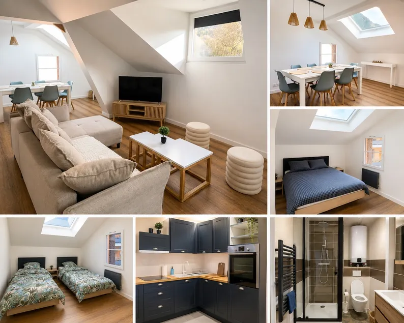 2BR Apartment • Free Parking • Near Geneva - Image 1