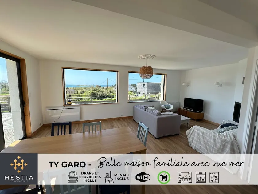 Ty Garo - Beautiful family house with sea view - Image 1