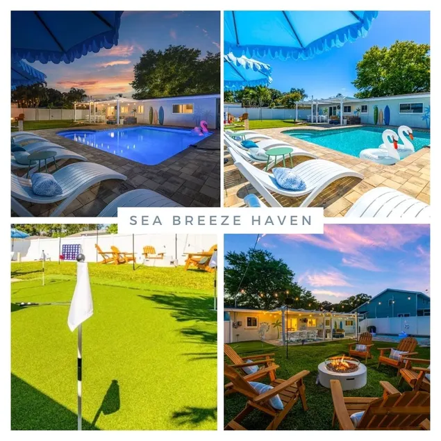 SeaBreezeHaven~Htd Pool~NFL near~FirePit ~PuttPutt - Image 1