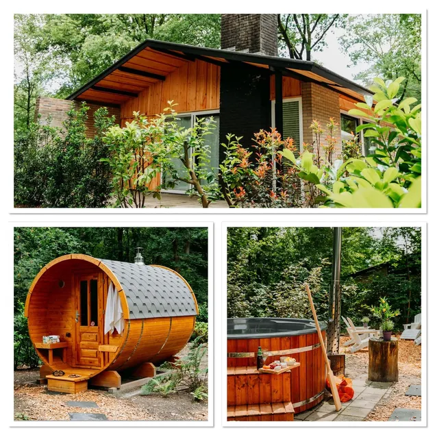 Forest Bungalow 2 * Hot tub & Sauna * Nature - Image 1