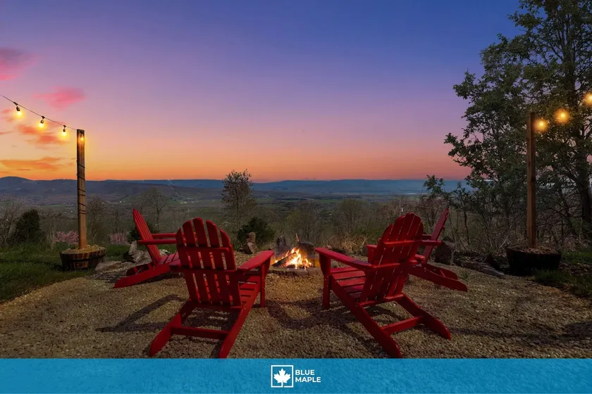 Lofted chalet cabin w/hot tub + fire pit - Image 1