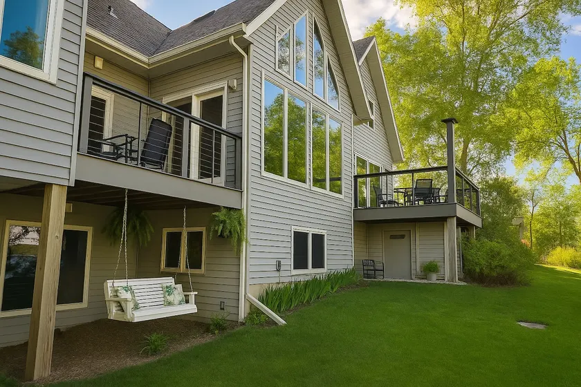 Lakefront Luxury |7 King Beds| Private Doc|Theater - Image 1