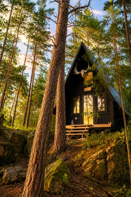 A-frame hus Falken – Off-grid - Image 1