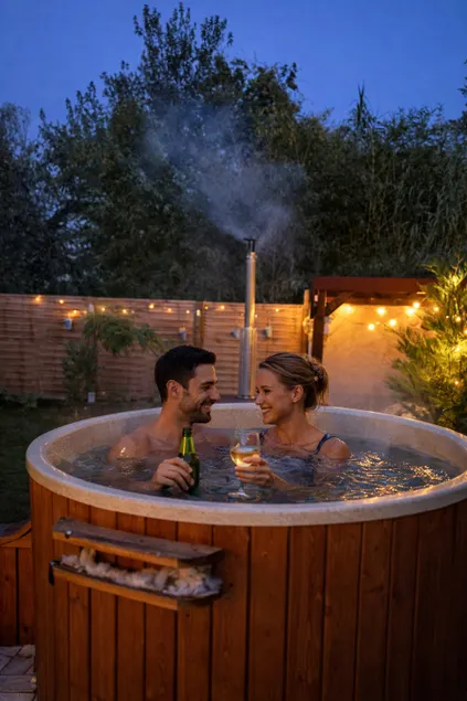 Chestnut house with wooden tub, 45 minutes from Budapest - Image 1