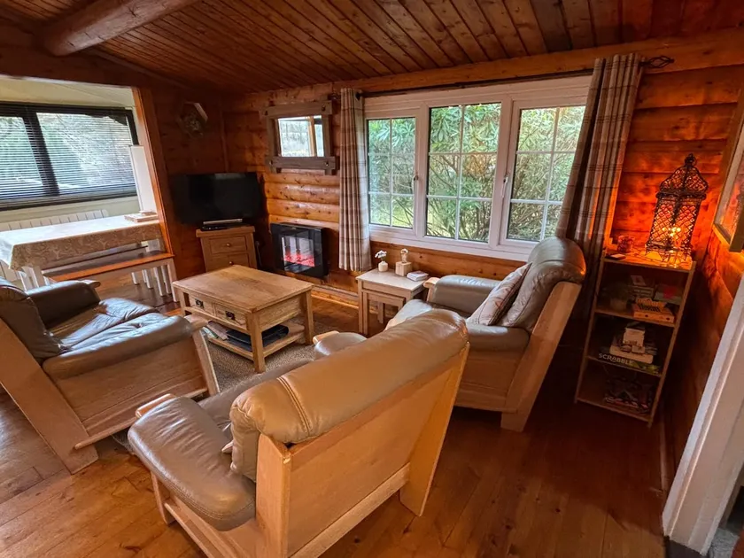 Cosy log cabin in Snowdonia 357 - Image 1