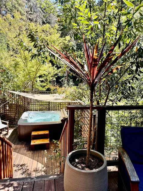 Redwood Treehouse with Hot Tub - Image 1