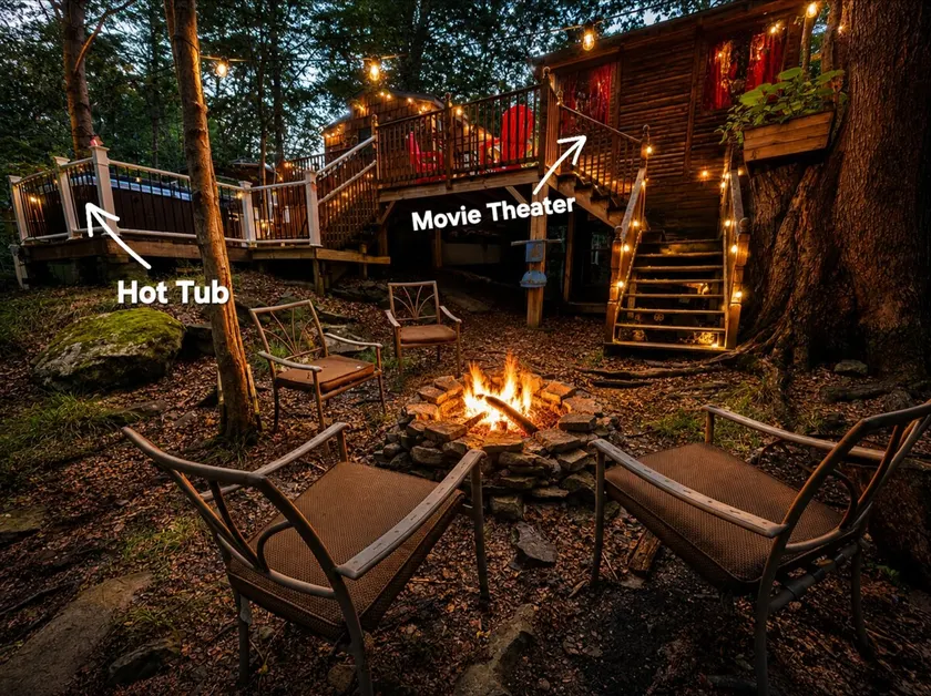 Pool & Lake Access, Private Hot tub &Movie Theater - Image 1