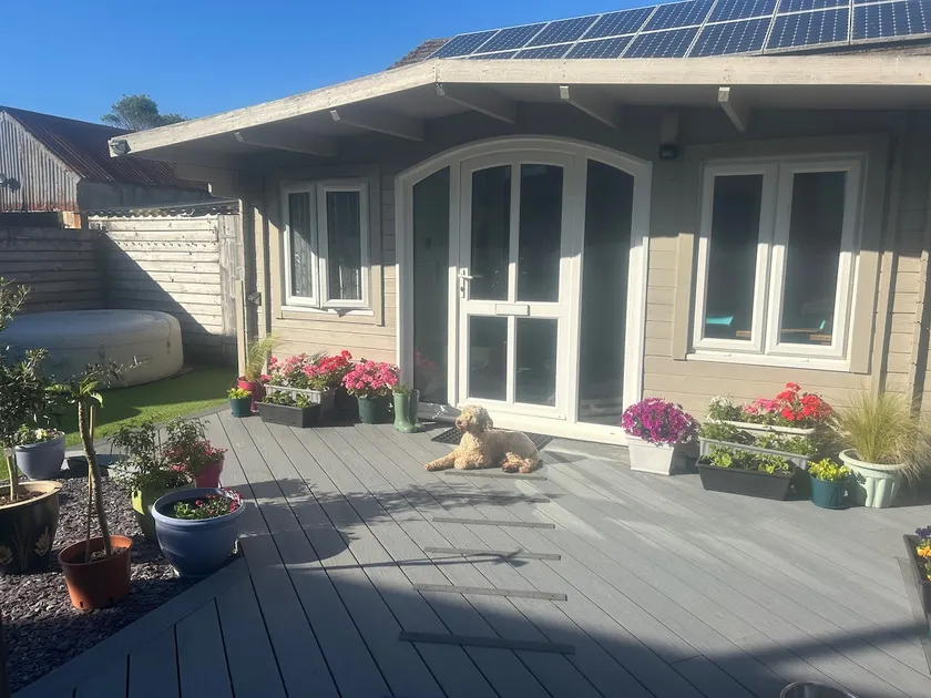 Cabin in the heart of Cornwall, hot tub garden - Image 1