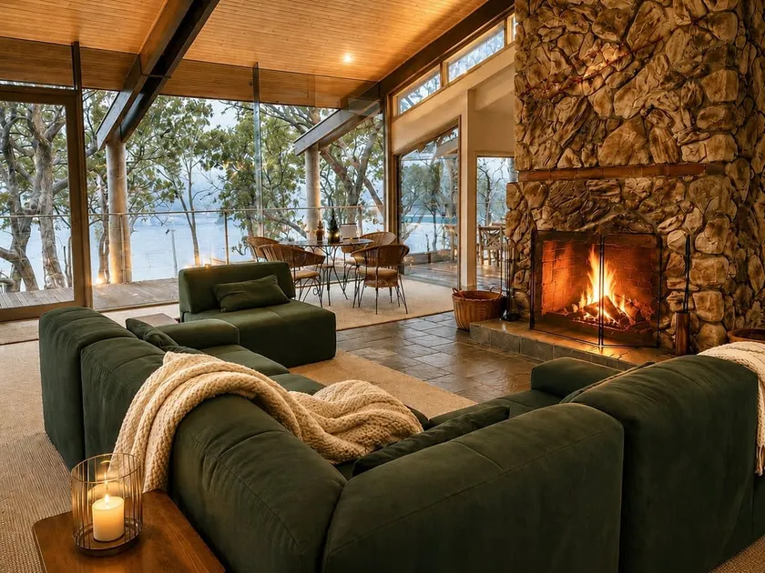 Glasshouse Lake Eildon Architectural Retreat - Image 1
