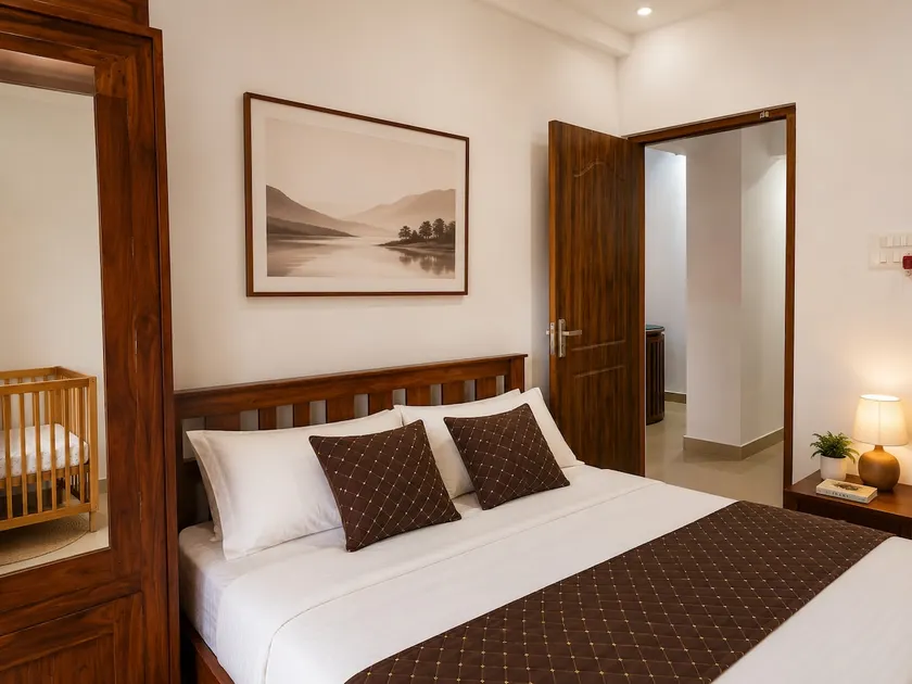 Temple View 1BHK:500m to West Nada Guruvayur C1301 - Image 1