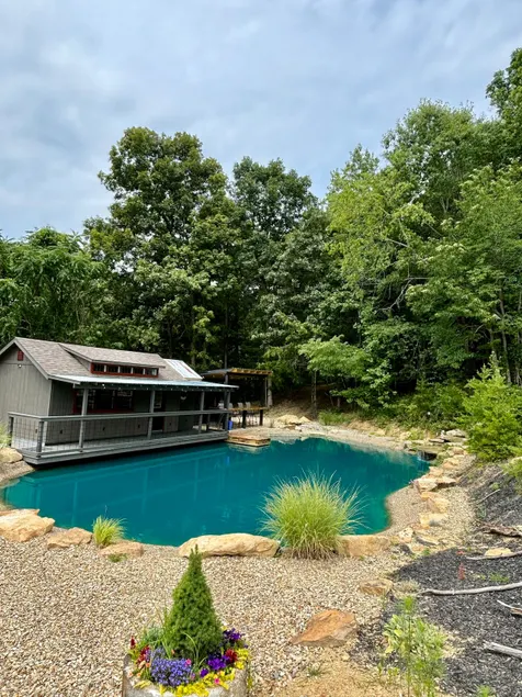Couples-Only Cabin w/ Private Waterfall + Hot Tub - Image 1