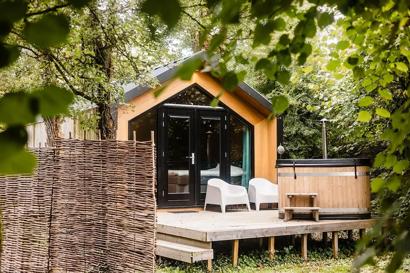 Cinema Cabin met privé hottub - Image 1