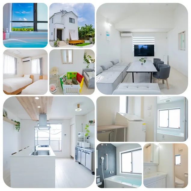 A private building with a spectacular ocean view! 3 bedrooms, living room, kitchen, 2nd floor! Sleeps 10! - Image 1