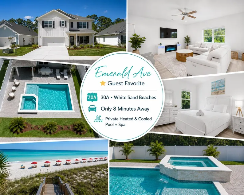 Luxury Heated Pool & Spa Private Retreat Near 30A - Image 1