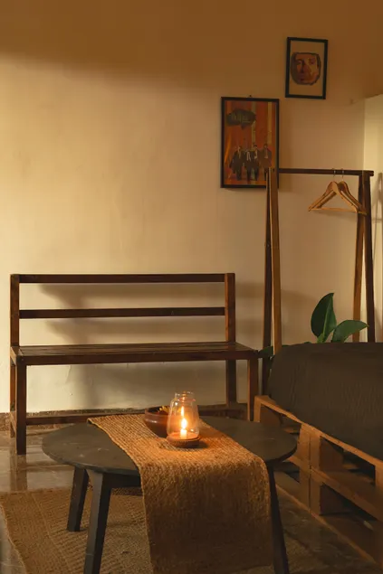 Hidden cozy studio living-700M to Vagator beach - Image 1