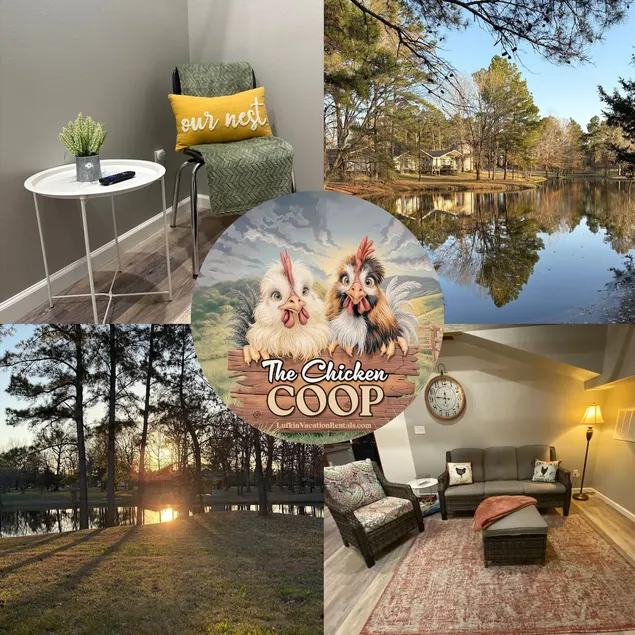 The Chicken Coop|Waterfront Cabin|Stocked pond - Image 1