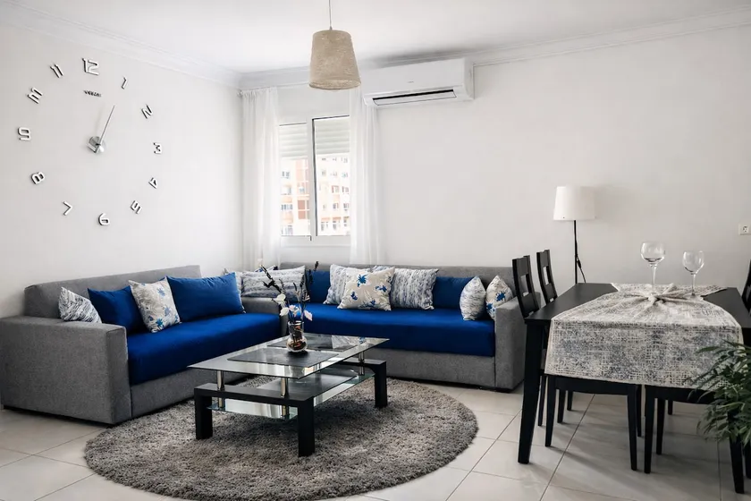 Modern 2BR • Walk to Train • Near Rabat & Airport - Image 1