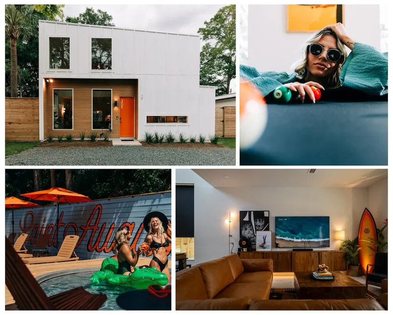 Boutique Surf House w/ Billiards, Cocktail Pool! - Image 1