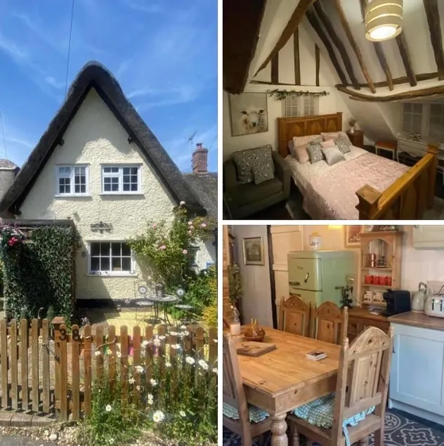 Cosy 18th Century Thatched Country Cottage - 3 bed - Image 1