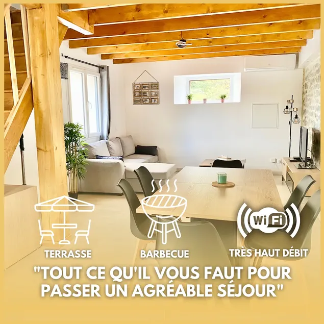 La Coopérative · Renovated cottage · Terrace & BBQ - Image 1