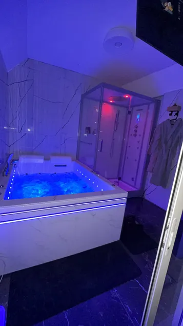 Romantic Suite with Hot Tub & Steam Room – Love Room - Image 1