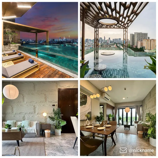 Luxurious 2Br 2Wc/Gym/infinity pool on high/Center - Image 1
