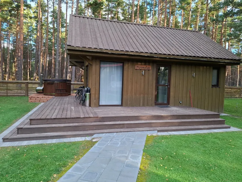 Guest house Rožvīķi. House name Mežmalas - Image 1