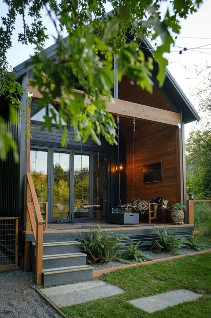 Evergreen Tiny Cabin & Mini Farm - Image 1