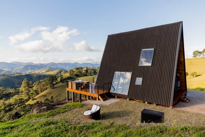 A-Frame cabin with an Ofuro and a breathtaking view - Image 1