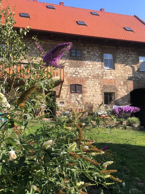 apartment in a stone house with a large ecological garden - Image 1