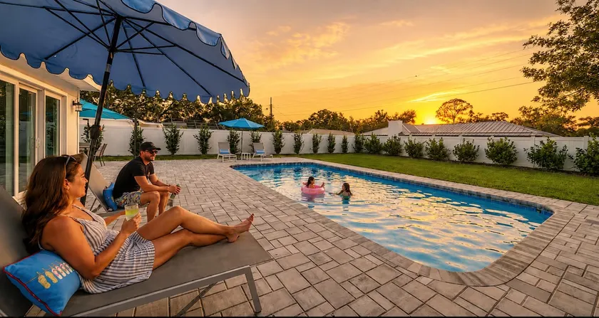 Stylish Coastal 3BR • Pool • Near Downtown & Sand - Image 1