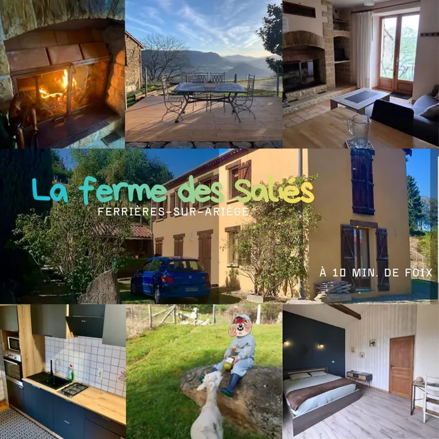 Cottage at La Ferme des Saliés - 10 min from Foix - Image 1