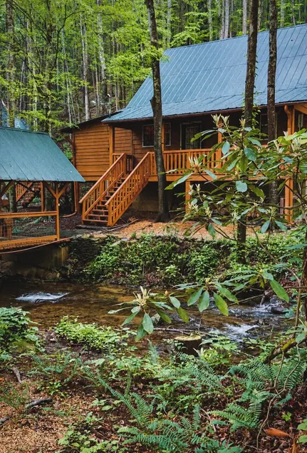 Scout Cabin on a Trout Creek | Cohutta Wilderness - Image 1