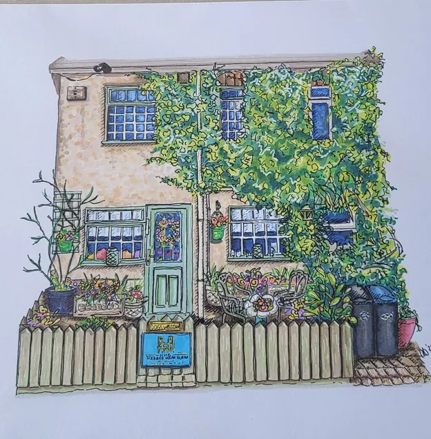 Harrys House Durham. quirky home & magical garden - Image 1