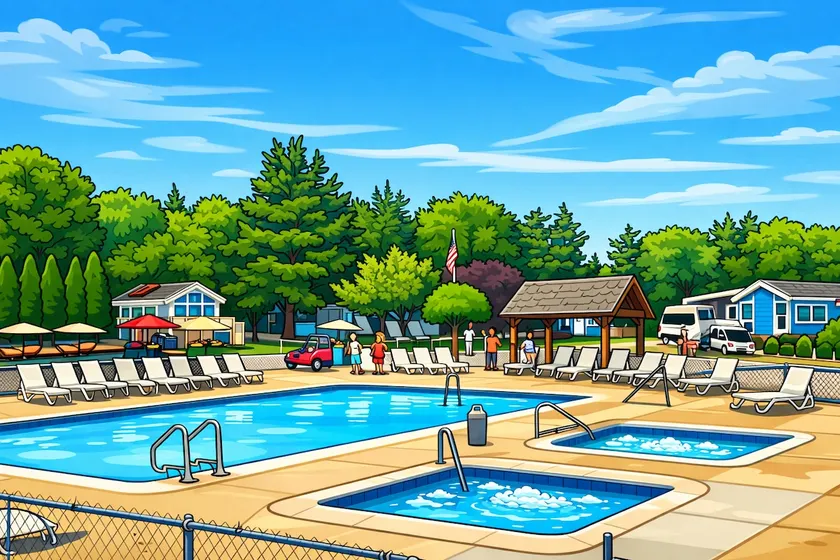 Serene Campground Getaway - Image 1