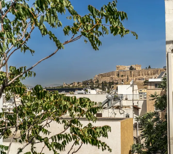Sunny 3bd cozy flat spectacular Acropolis view - Image 1