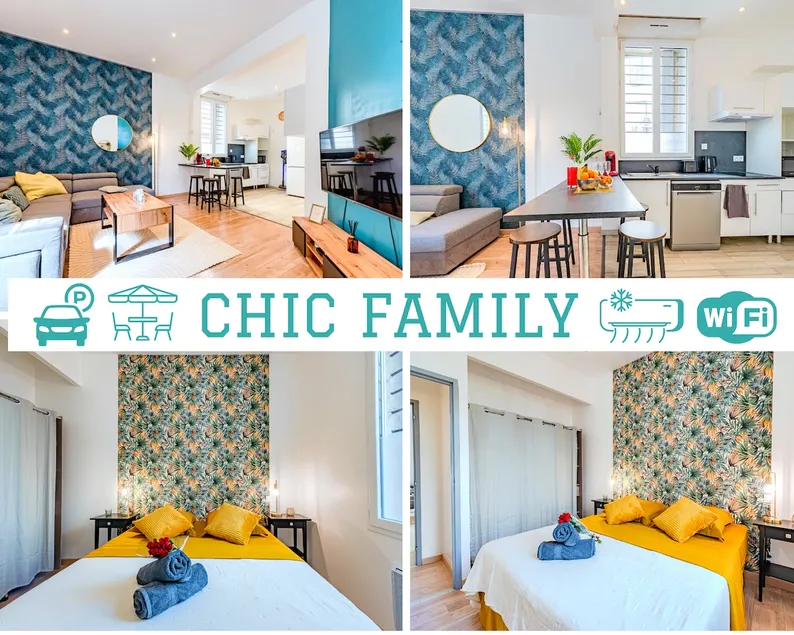 Chic Family - Neuf & Moderne - T3 Clim & Parking - Image 1
